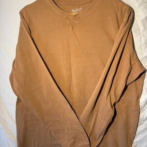 Woolrich Men's Tan and Brown T-shirt